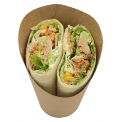 Wrap poulet tex mex