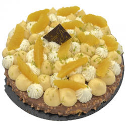 Tarte citron vanille